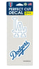 Los Angeles Dodgers Set of 2 Die Cut Decals - Wincraft