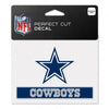 Dallas Cowboys Decal 4.5x5.75 Perfect Cut Color - Wincraft