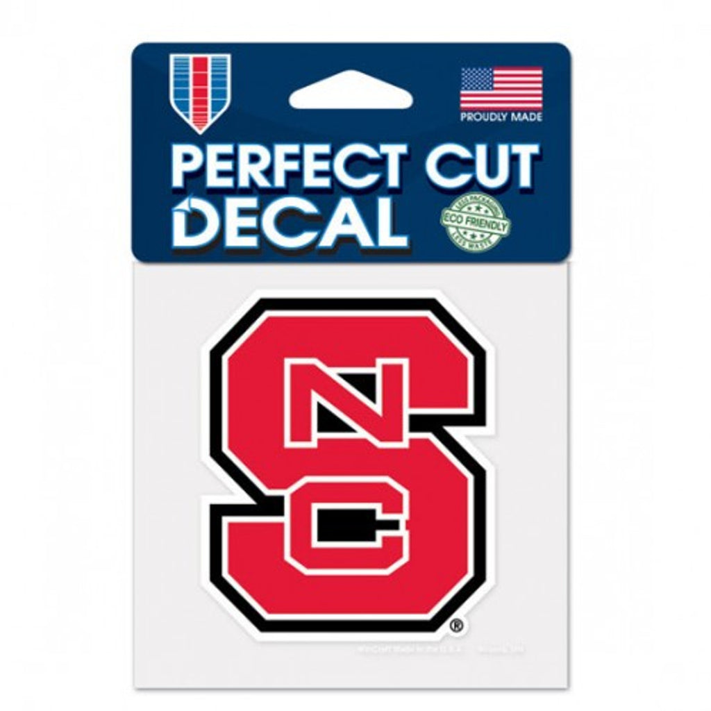 North Carolina State Wolfpack Decal 4x4 Perfect Cut Color - WinCraft