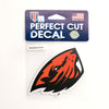 Oregon State Beavers Decal 4x4 Perfect Cut Color - Special Order - Wincraft