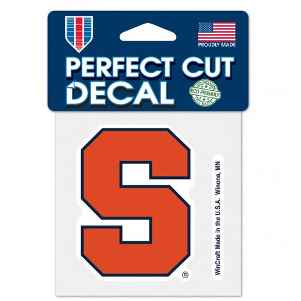 Syracuse Orange Decal 4x4 Perfect Cut Color - Wincraft