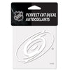 Carolina Hurricanes Decal 4x4 Perfect Cut White - WinCraft