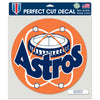 Houston Astros Decal 8x8 Perfect Cut Color Cooperstown Design - Special Order - WinCraft