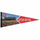 Nebraska Cornhuskers Pennant 12x30 Premium Style Big 10 Inaugural Design - WinCraft