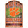 Clemson Tigers Sign 11x17 Wood Fan Cave Design - Special Order - WinCraft