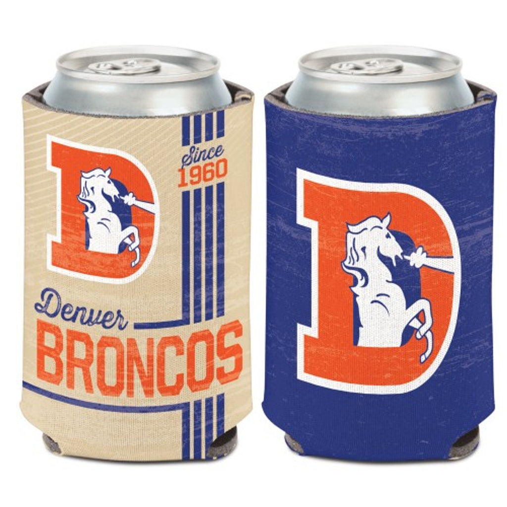 Denver Broncos Can Cooler Vintage Design Special Order - Wincraft