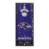 Baltimore Ravens Sign Wood 5x11 Bottle Opener - Wincraft