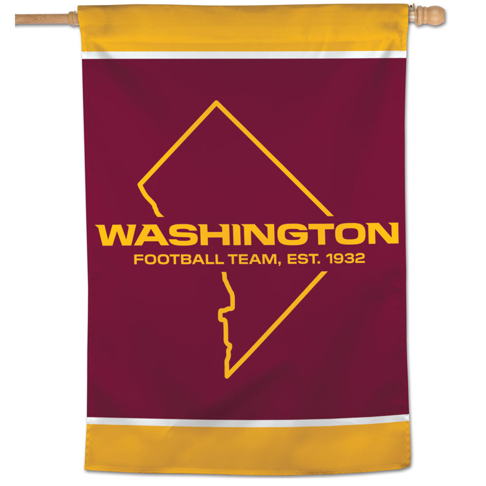 Washington Football Team Banner 28x40 Vertical - Wincraft Fanatics