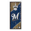 Milwaukee Brewers Sign Wood 5x11 Bottle Opener - Wincraft