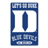 Duke Blue Devils Sign 11x17 Wood Slogan Design - Wincraft