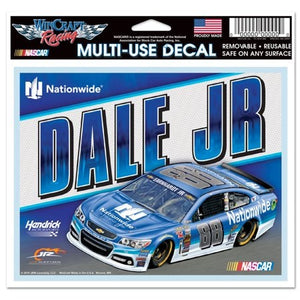 Nascar Dale Earnhardt Jr. #88 Decal 5x6 Multi Use Color - WinCraft