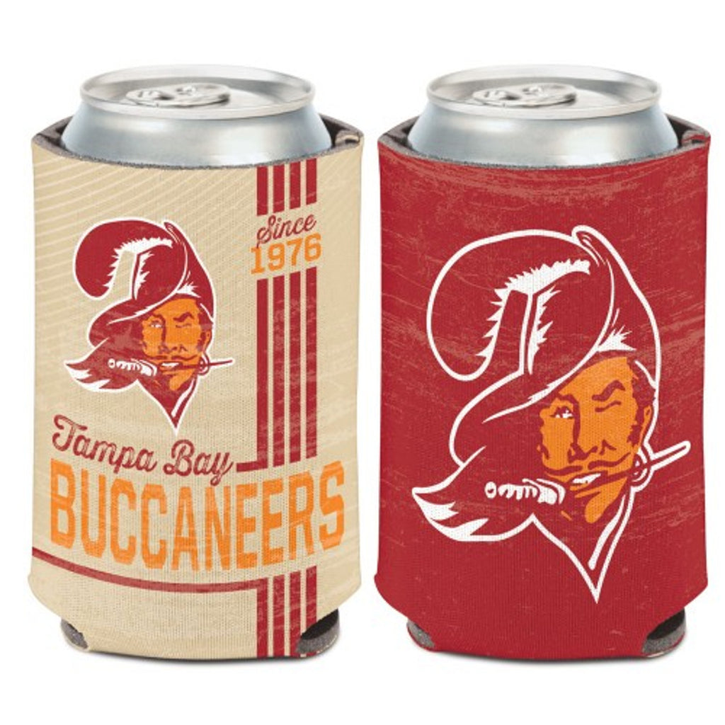 Tampa Bay Buccaneers Can Cooler Vintage Design Special Order - Wincraft