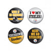 Pittsburgh Steelers Buttons 4 Pack - Special Order - Wincraft