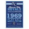 Kansas City Royals Sign 11x17 Wood Established Design - Wincraft