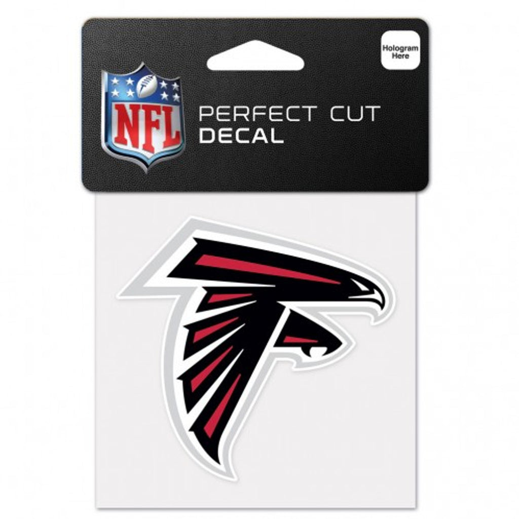 Atlanta Falcons Decal 4x4 Perfect Cut Color - Wincraft
