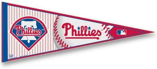 Philadelphia Phillies Pennant 12x30 Throwback - 0