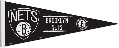 Brooklyn Nets Felt Pennant 12x30 - 0