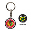 Chicago Blackhawks Key Ring Spinner Style - Special Order - 0