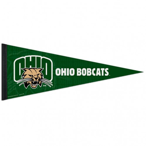 Ohio Bobcats Pennant 12x30 Premium Style - 0.25
