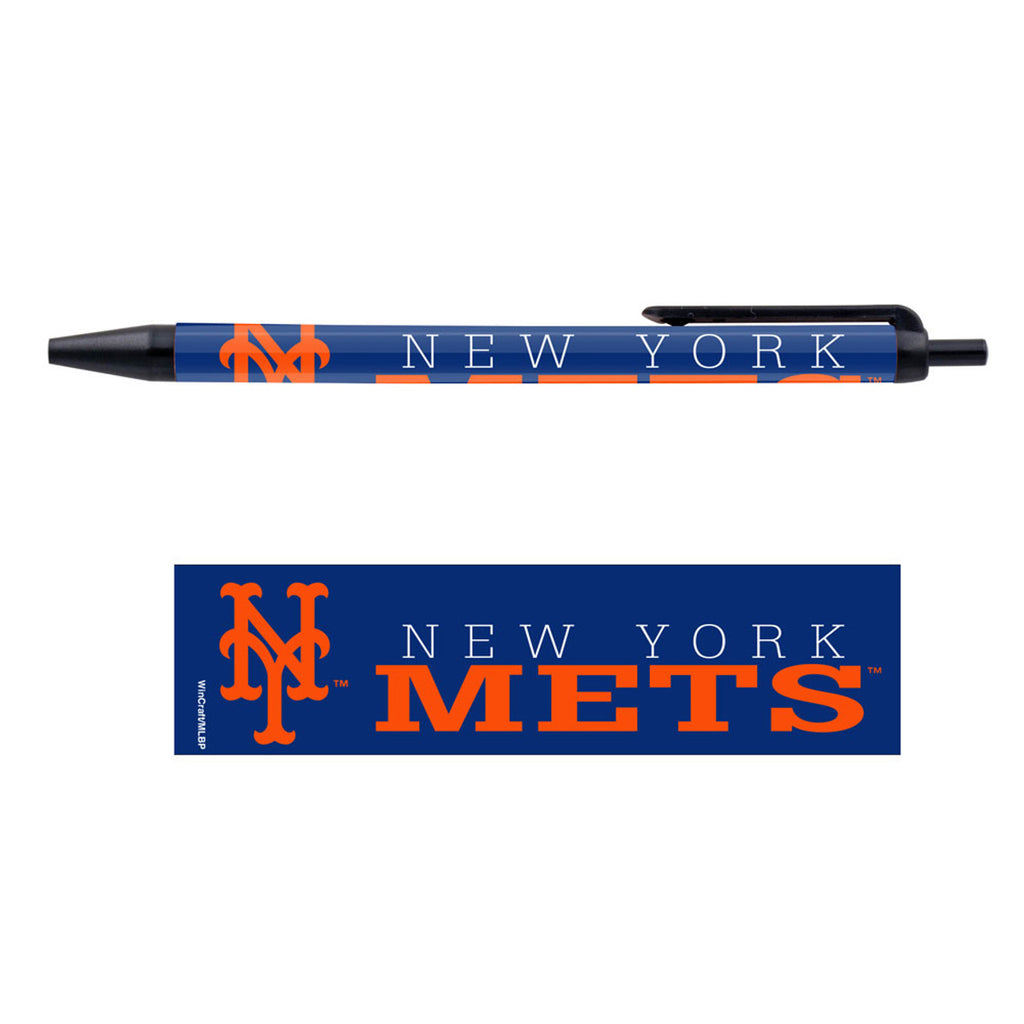 New York Mets Pens 5 Pack - Wincraft Fanatics