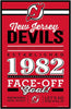 New Jersey Devils Sign 11x17 Wood Established Design - WinCraft