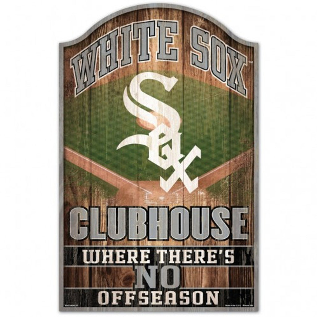 Chicago White Sox Sign 11x17 Wood Fan Cave Design - Special Order - Wincraft