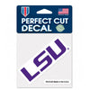 LSU Tigers Decal 4x4 Perfect Cut Color - 0.25