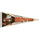 Cleveland Browns Pennant 12x30 Premium Style Classic Logo Retro - 0