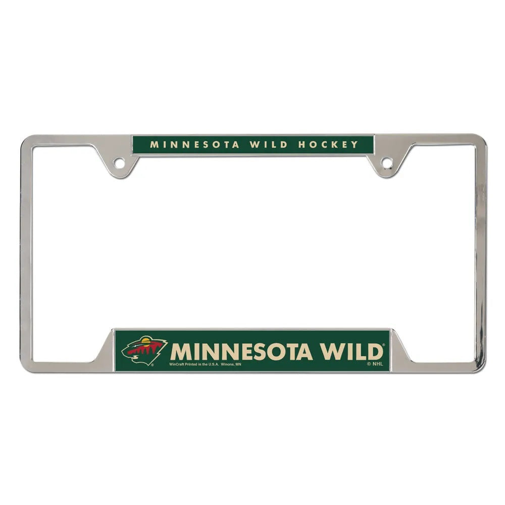 Minnesota Wild License Plate Frame Metal - 3