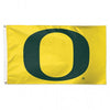 Oregon Ducks Flag 3x5 Deluxe Black Yellow - Special Order - 0.25