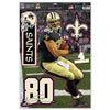 New Orleans Saints Decal 11x17 Multi Use Jimmy Graham Design CO - 0.25