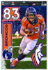 Denver Broncos Decal 11x17 Multi Use Wes Welker Design - 0.25