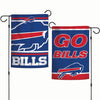 Buffalo Bills Flag 12x18 Garden Style 2 Sided Slogan Design - 0