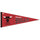 Chicago Bulls Pennant 12x30 Premium Style Hardwood Design - 0.25