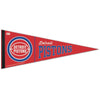Detroit Pistons Pennant 12x30 Premium Style Hardwoods Design - 0.25