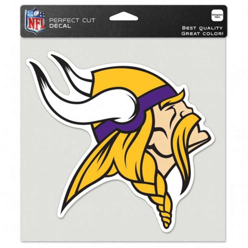 Minnesota Vikings Decal 8x8 Die Cut Color - Wincraft