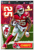 Kansas City Chiefs Decal 11x17 Multi Use Jamaal Charles Design - 0.25
