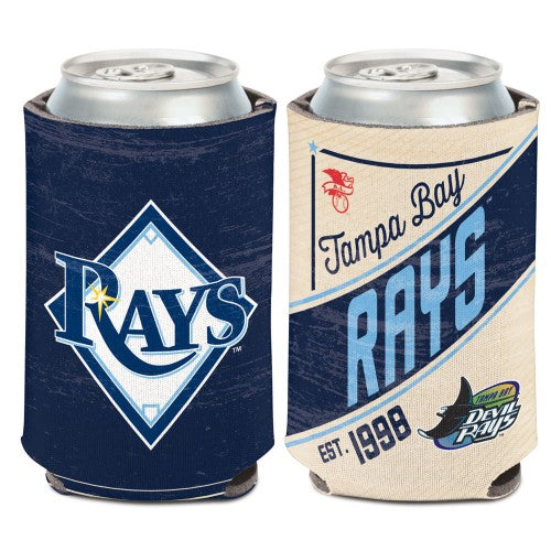 Tampa Bay Rays Can Cooler Vintage Design - 0