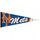New York Mets Pennant 12x30 Premium Style - 0.25