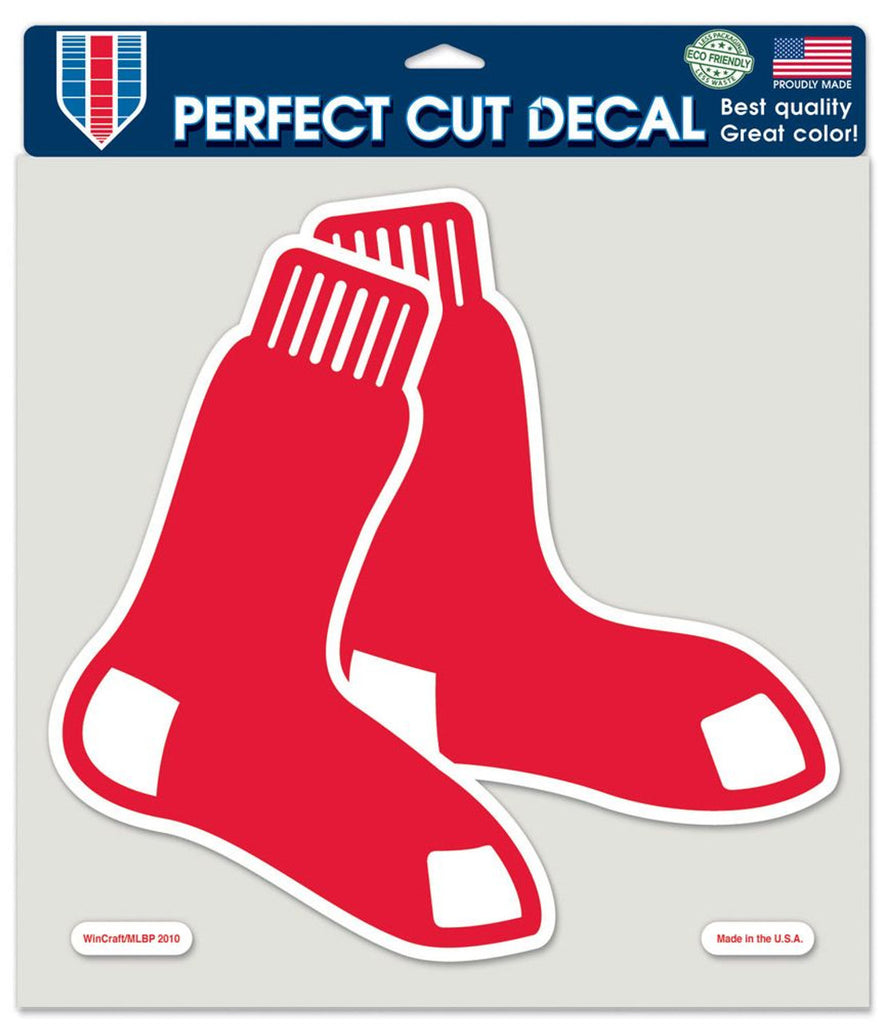 Boston Red Sox Decal 8x8 Die Cut Color - Wincraft