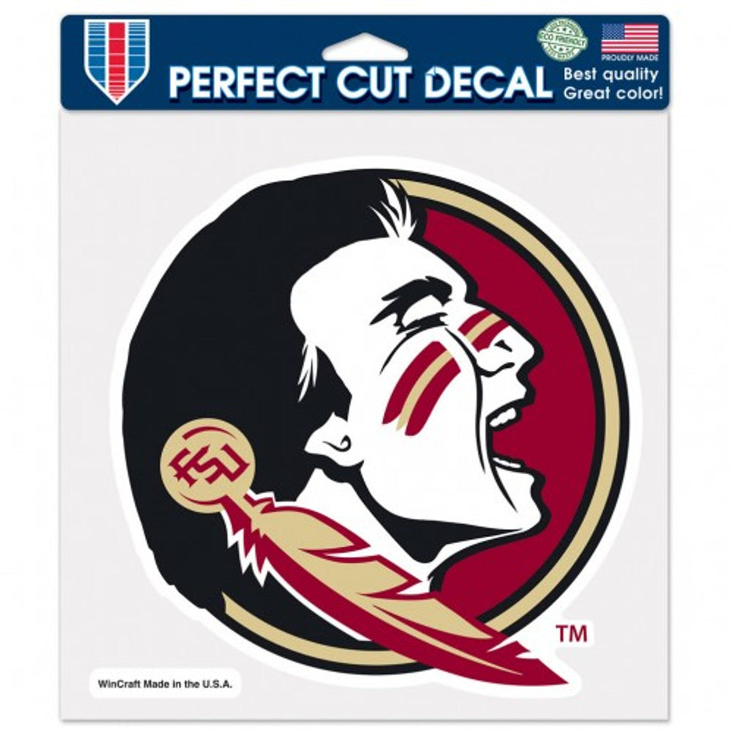 Florida State Seminoles Decal 8x8 Die Cut Color - Wincraft