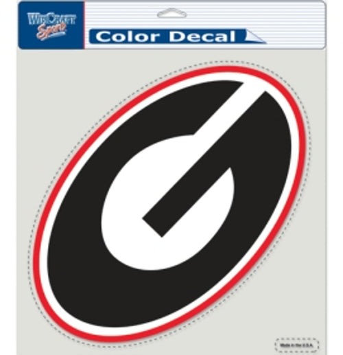 Georgia Bulldogs Decal 8x8 Die Cut Color - WinCraft