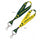 Oregon Ducks Key Strap 1 Inch - 0.25