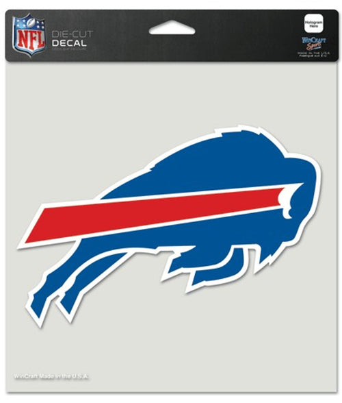 Buffalo Bills Decal 8x8 Die Cut Color - WinCraft