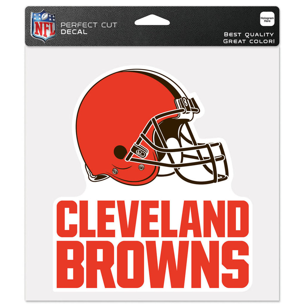 Cleveland Browns Decal 8x8 Die Cut Color - Wincraft