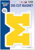Michigan Wolverines Magnet 6.25x9 Die Cut Logo Design - Special Order - 0