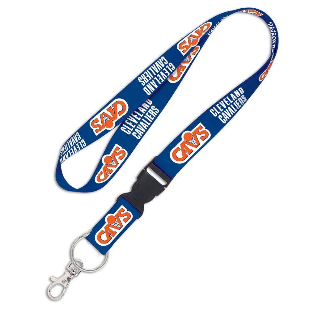 Cleveland Cavaliers Lanyard with Detachable Buckle Hardwoods Design - 0.25