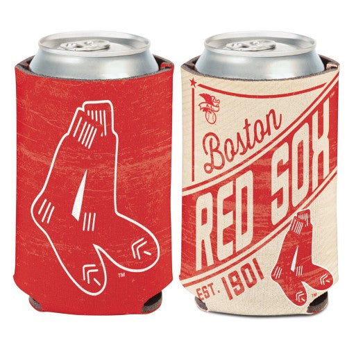 Boston Red Sox Can Cooler Vintage Design - 0