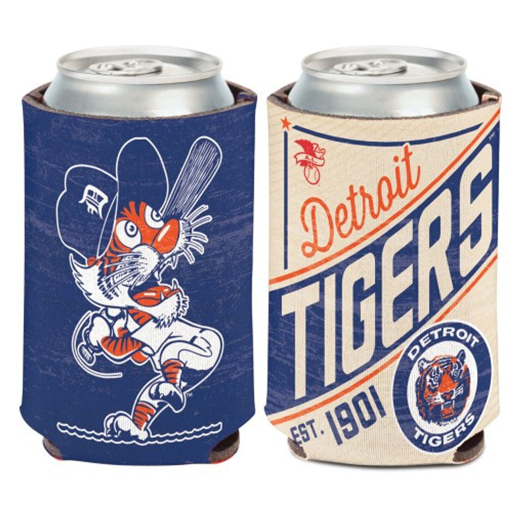 Detroit Tigers Can Cooler Vintage Design Special Order - Wincraft