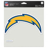 Los Angeles Chargers Decal 8x8 Perfect Cut Color - Wincraft